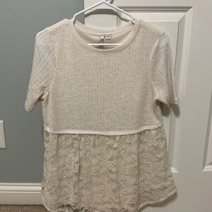 Lauren Conrad lace blouse